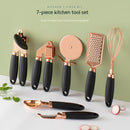 Kitchen Household Peeler Gadget Copper Plating Set - Addy Mart