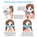 Professional Medical Mask Disposable 3-Ply Face Mask Antiviral Medical-Surgical Mask - Addy Mart