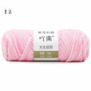 8 Strands Of Gradient Milk Cotton Wool Hand-knitted Medium Thick - Addy Mart