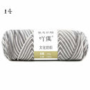 8 Strands Of Gradient Milk Cotton Wool Hand-knitted Medium Thick - Addy Mart