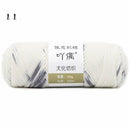 8 Strands Of Gradient Milk Cotton Wool Hand-knitted Medium Thick - Addy Mart