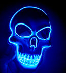 Halloween Skeleton Mask LED Glow Scary Mask - Addy Mart