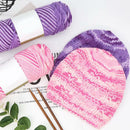 8 Strands Of Gradient Milk Cotton Wool Hand-knitted Medium Thick - Addy Mart
