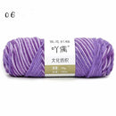 8 Strands Of Gradient Milk Cotton Wool Hand-knitted Medium Thick - Addy Mart