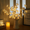 LED Willow Branch Lamp: Elegant Home Decor Accent - Addy Mart