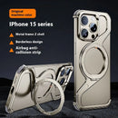 Z-type Metal Bracket Magnetic Phone Case - Premium Quality - Addy Mart