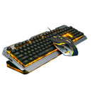 Mechanical Feel Gaming Keyboard Mouse Set - Addy Mart