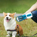 Dog Water Cup Drinking Food Garbage Bag Three-in-one Portable Small Multi-functional Pet Cups Pets Supplies - Addy Mart