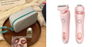 2 In 1 Hair Removal Epilator USB Rechargeable Trimmer Women Body Razor Face Leg Armpit Bikini Hand Pubic Shaver Hair Remover - Addy Mart