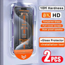 2PC 8K Oleophobic Privacy Screen Protector for iPhone - High Quality - Addy Mart