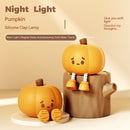 Home Decor Halloween Pumpkin Night Light Cute Soft Silicone Lamp Touch  Dimmable Rechargeable Bedside Decor Light Kids Gifts Halloween Decorations - Addy Mart