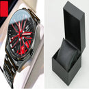 Men's Luminous Hollowed-Out Quartz Watch - Addy Mart