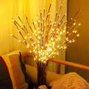 LED Willow Branch Lamp: Elegant Home Decor Accent - Addy Mart