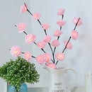 LED Willow Branch Lamp: Elegant Home Decor Accent - Addy Mart