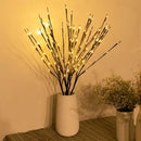 LED Willow Branch Lamp: Elegant Home Decor Accent - Addy Mart