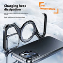 Z-type Metal Bracket Magnetic Phone Case - Premium Quality - Addy Mart