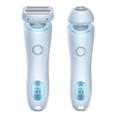 2 In 1 Hair Removal Epilator USB Rechargeable Trimmer Women Body Razor Face Leg Armpit Bikini Hand Pubic Shaver Hair Remover - Addy Mart