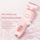 2 In 1 Hair Removal Epilator USB Rechargeable Trimmer Women Body Razor Face Leg Armpit Bikini Hand Pubic Shaver Hair Remover - Addy Mart