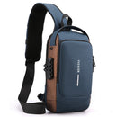 Motorcycle Chest Bag Password Anti-theft Men's Fashion - Addy Mart