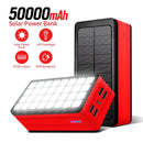 Power Bank Strong Lights portable Solar Charger 50000 Mah - Addy Mart