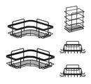 Iron Triangle Bathroom Storage Rack Set - Addy Mart