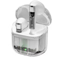 Bluetooth Earbuds - Transparent Space Capsule Design - Addy Mart