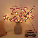 LED Willow Branch Lamp: Elegant Home Decor Accent - Addy Mart