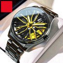 Men's Luminous Hollowed-Out Quartz Watch - Addy Mart